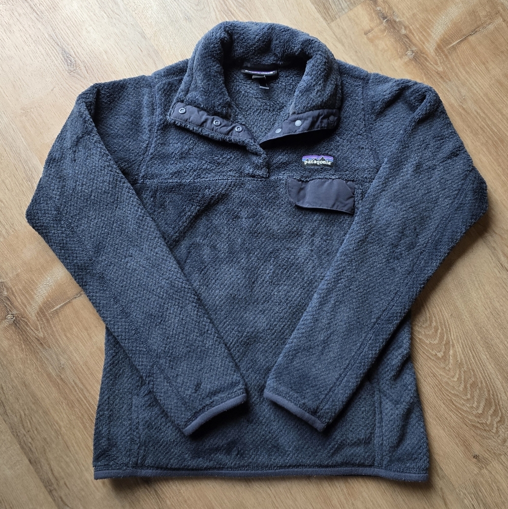 Patagonia Dark Blue Fleece Pullover